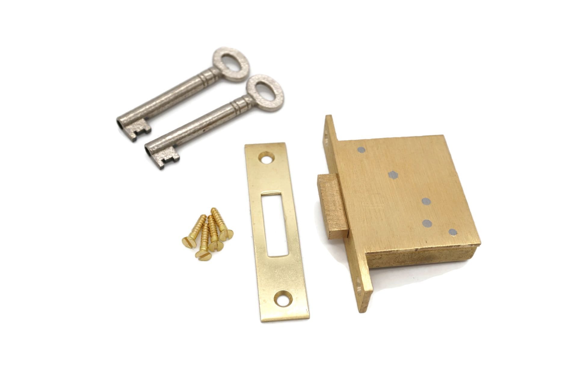 FULL MORTISE Chest Lock Antique Half Mortise Furniture Etsy