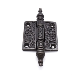 2&quot; Cast Iron Hinge VICTORIAN HINGE ANTIQUE Cabinet Hinge Furniture Hinge Forge Iron Hinge Priced Each