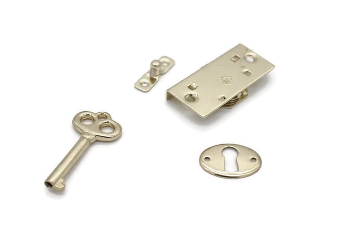 HALF MORTISE CHEST Lock Small Jewelry Box Lock Small Box Lock Etsy