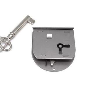 Half Mortise FURNITURE LOCK Half Mortise Cabinet Lock Half Mortise Drawer Lock Half Mortise Left Hand Door Lock Antique Half Mortise Lock.