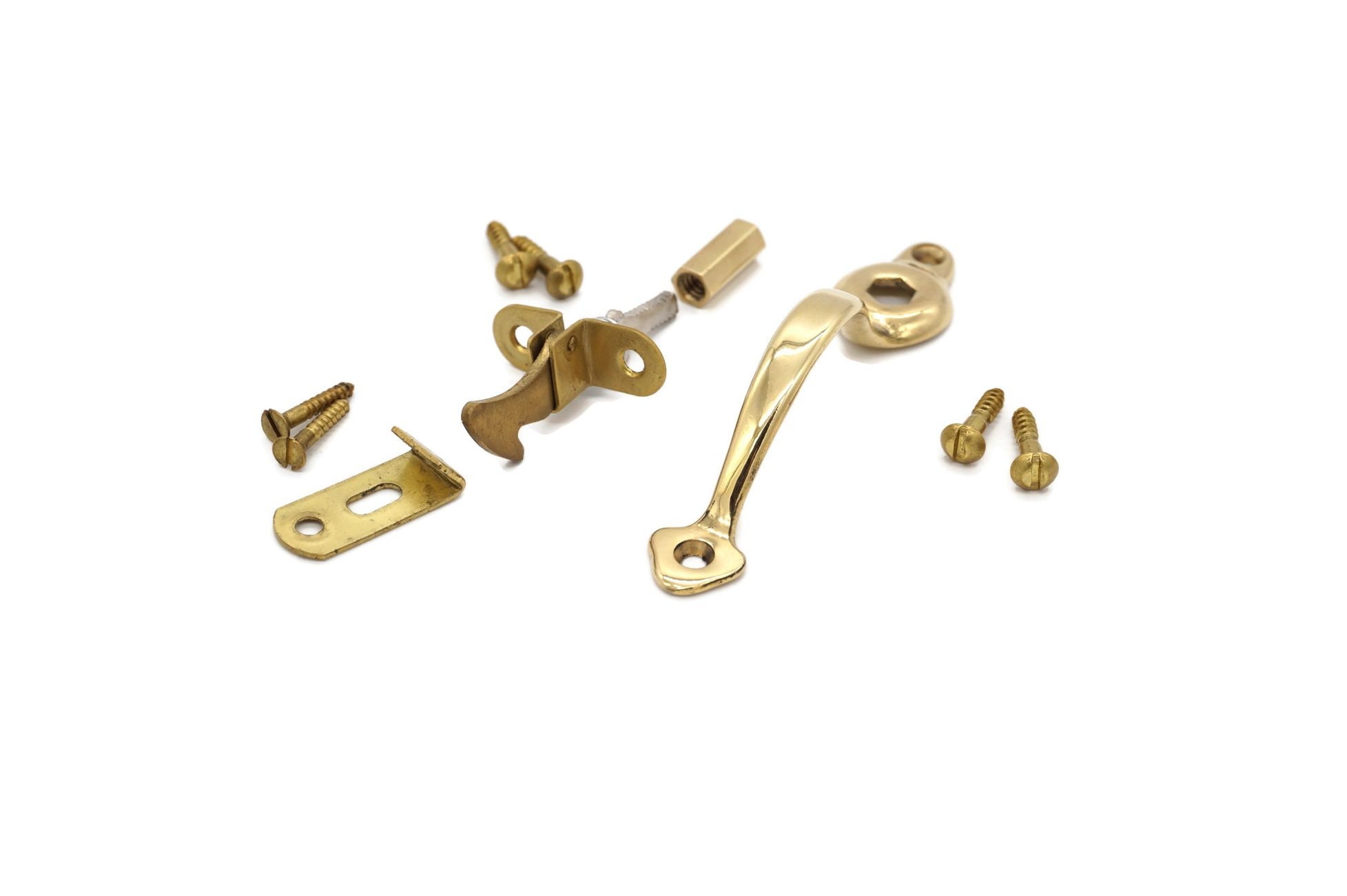 PUSH BUTTON LATCH Brass Door Pull Latch Music Etsy
