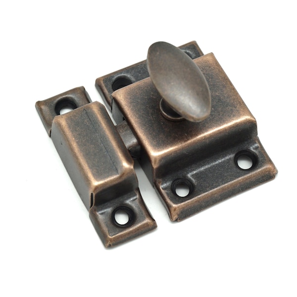 Pestillo de armario, pestillo utilitario de campo, pestillo para muebles, pestillo de armario, pestillo de reproducción antigua,