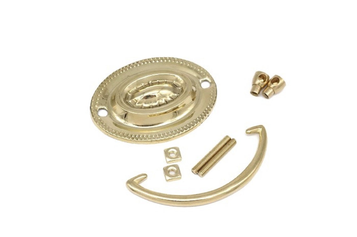 Antique Drawer Pulls Furniture HEPPLEWHITE DRAWER PULL Brass Etsy