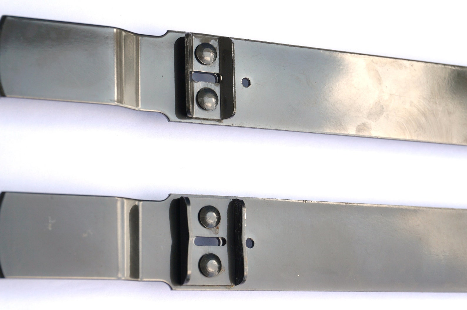17 1/2 Stacking Bookcase Hardware Side Straps Interlocking Side by Side ...