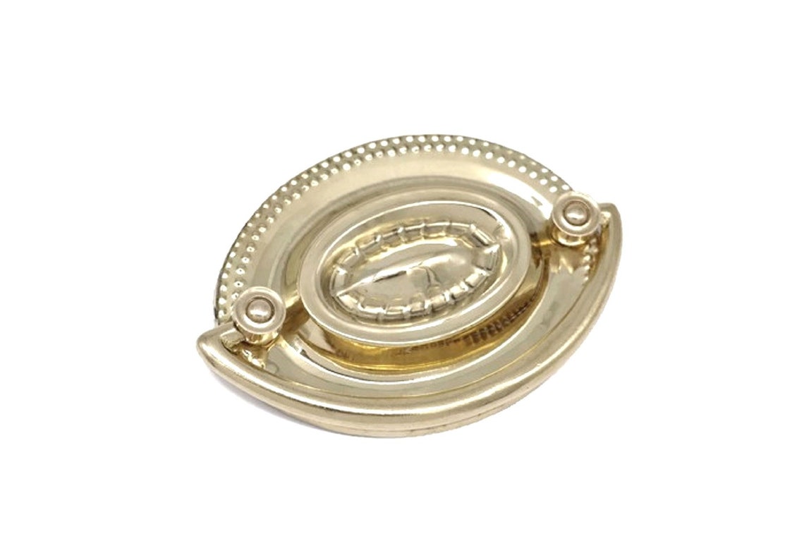 Antique Drawer Pulls Furniture HEPPLEWHITE DRAWER PULL Brass Etsy