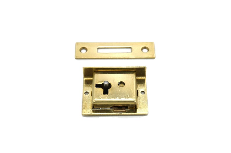 HALF MORTISE Chest Lock Antique Half Mortise Furniture Etsy