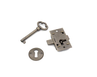 LOCK FLUSH MOUNT cabinet lock drawer lock cabinet door lock key furniture lock For Right and Left Hand Doors