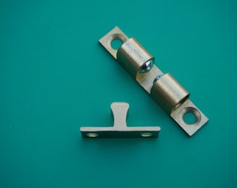 Cabinet Door Latch Cabinet Door Catch Adjustable Tension Ball Bearing Cabinet Furniture Door Catch 2 Sizes - 1-11/16" and 1-7/8" Solid Brass