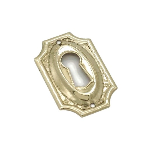 1 5/8 Keyhole Cover Plate Escutcheon Sheraton Keyhole Etsy