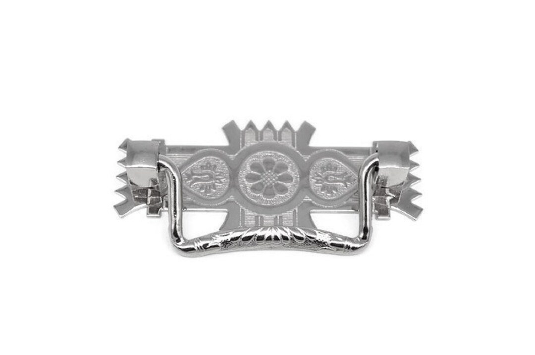 Furniture Drawer Pull EASTLAKE DRAWER PULL Antique Style Pull Polished Nickel Finish