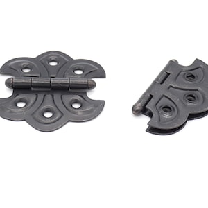 Hinges Butterfly Hinges SOLD IN PAIRS Flush Mount Hinges 2-3/8 W X 2-3/16&quot; Vertical Oil Rubbed Bronze Price Is For 2 Hinges