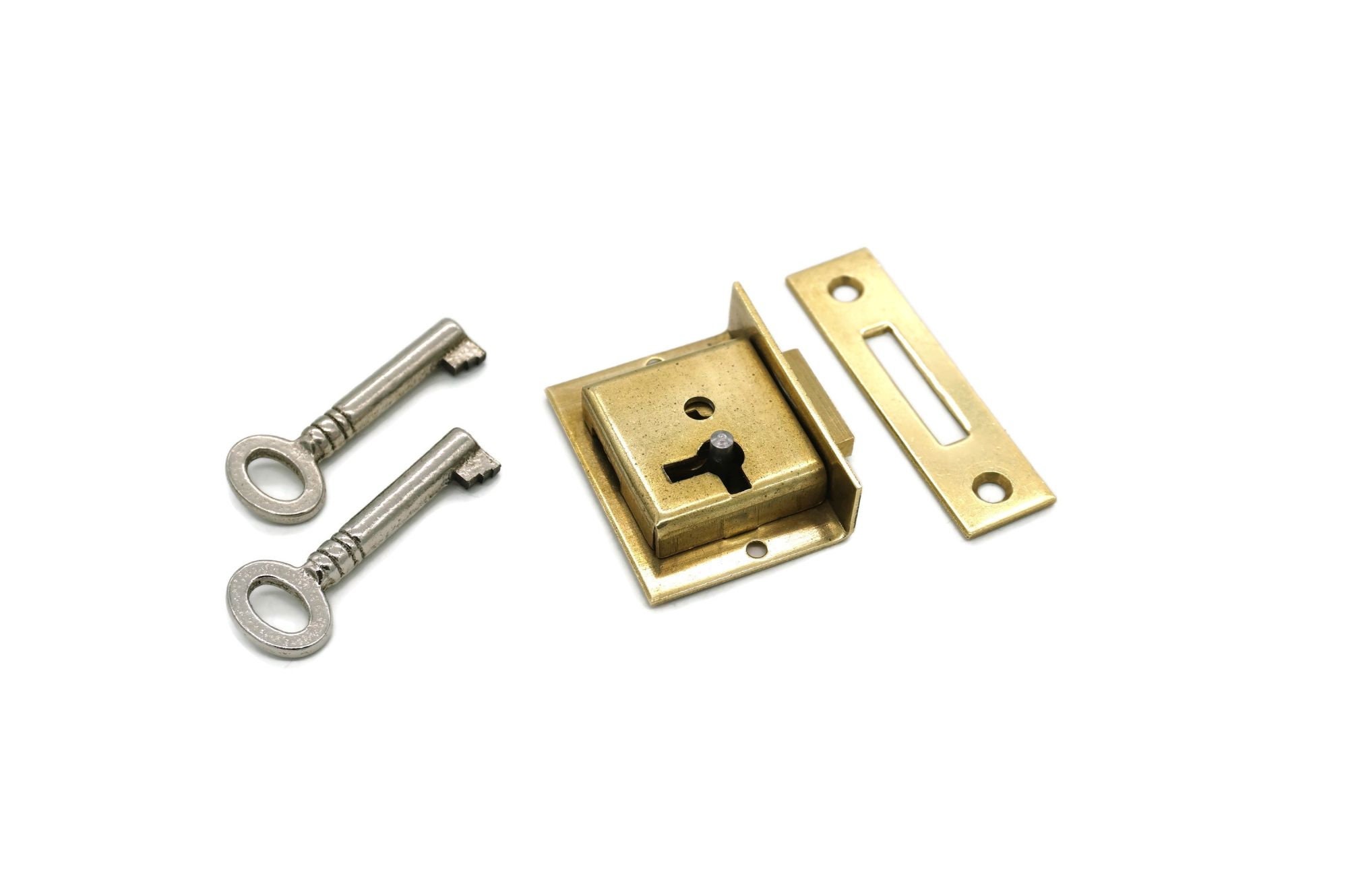 Full Mortise Drop in Style Lock With Key for Furniture Drawer Door Lock 
