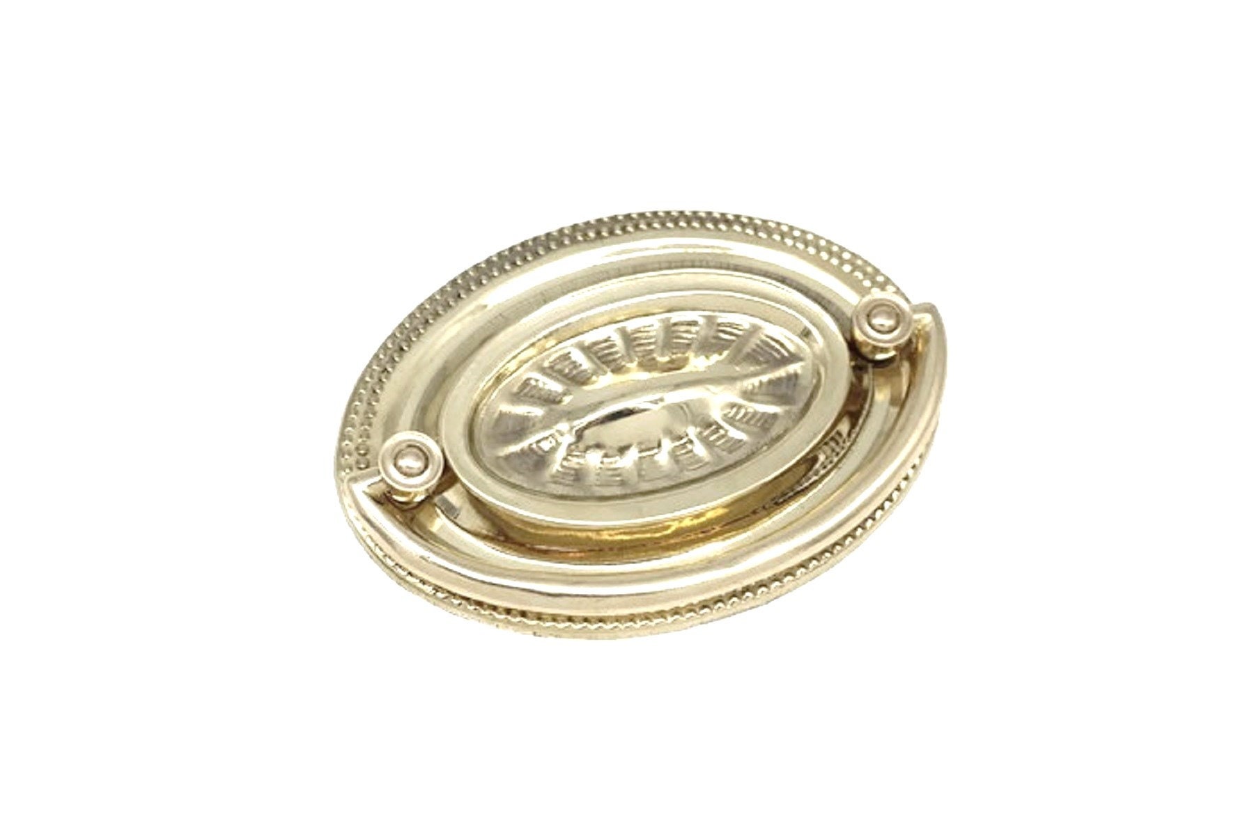 Antique Drawer Pulls Furniture HEPPLEWHITE DRAWER PULL Brass Etsy