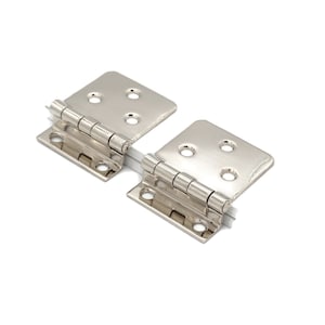 Hoosier Cabinet Hinges Sellers Boone Wilson McDougal Boat Cabinet Hinge Parts Antique Cabinet Hinge Polished Nickel Finish Sold In Pairs
