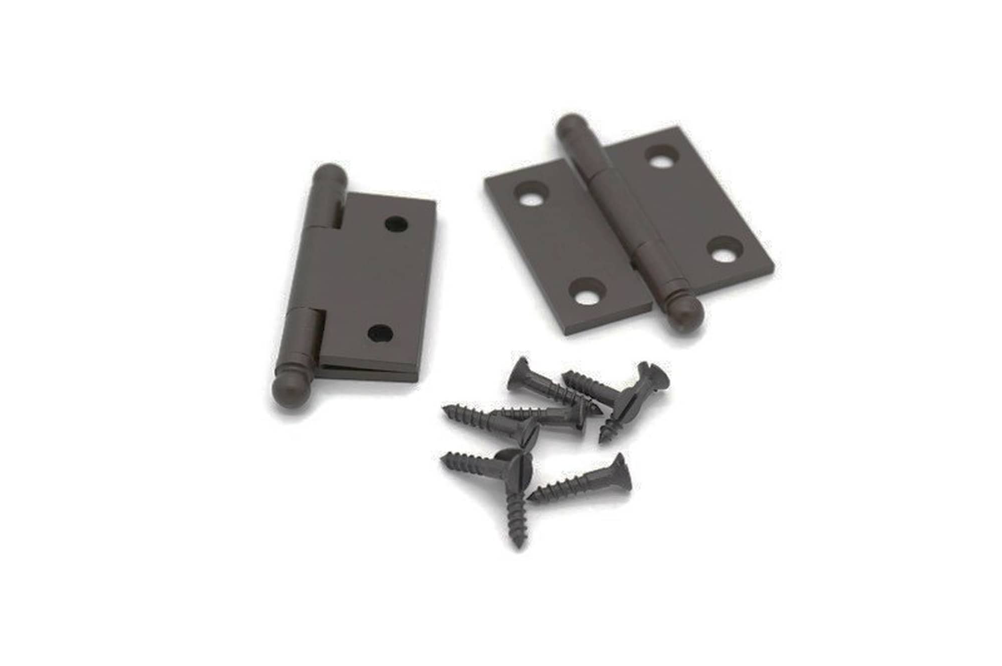 Oil Rubbed Bronze HINGES 1 1/2 Butt Hinges Ball Tip Etsy