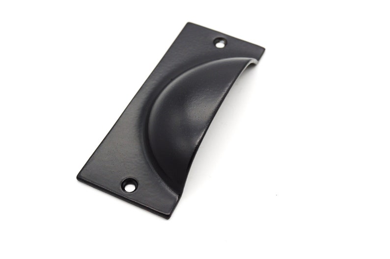 Black Iron Bin Pull Antique Bin Pull Victorian Bin Etsy