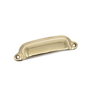 Brass Bin Pull Antique Victorian Bin Pull Cup Marine Cabinet Bin Cup Pull Furniture Bin Pull Nautical Pull Boat Cabin Cabinet Bin Pull