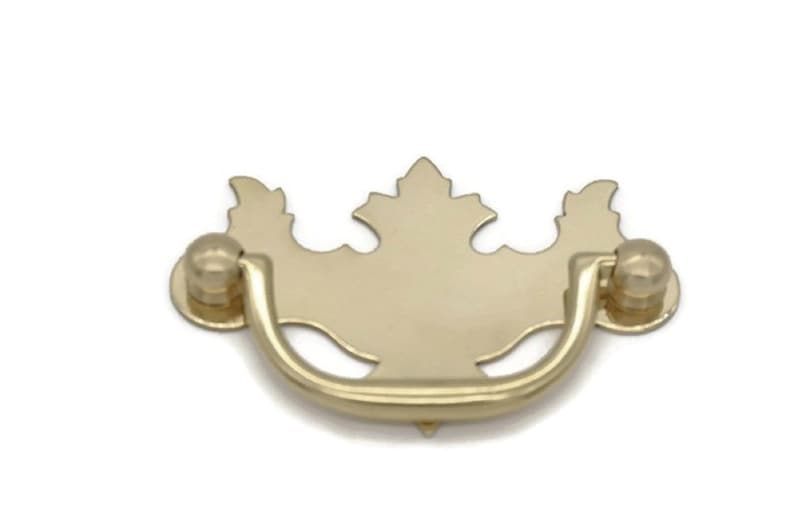 Antique Drawer Pulls Furniture CHIPPENDALE DRAWER PULL Brass Etsy