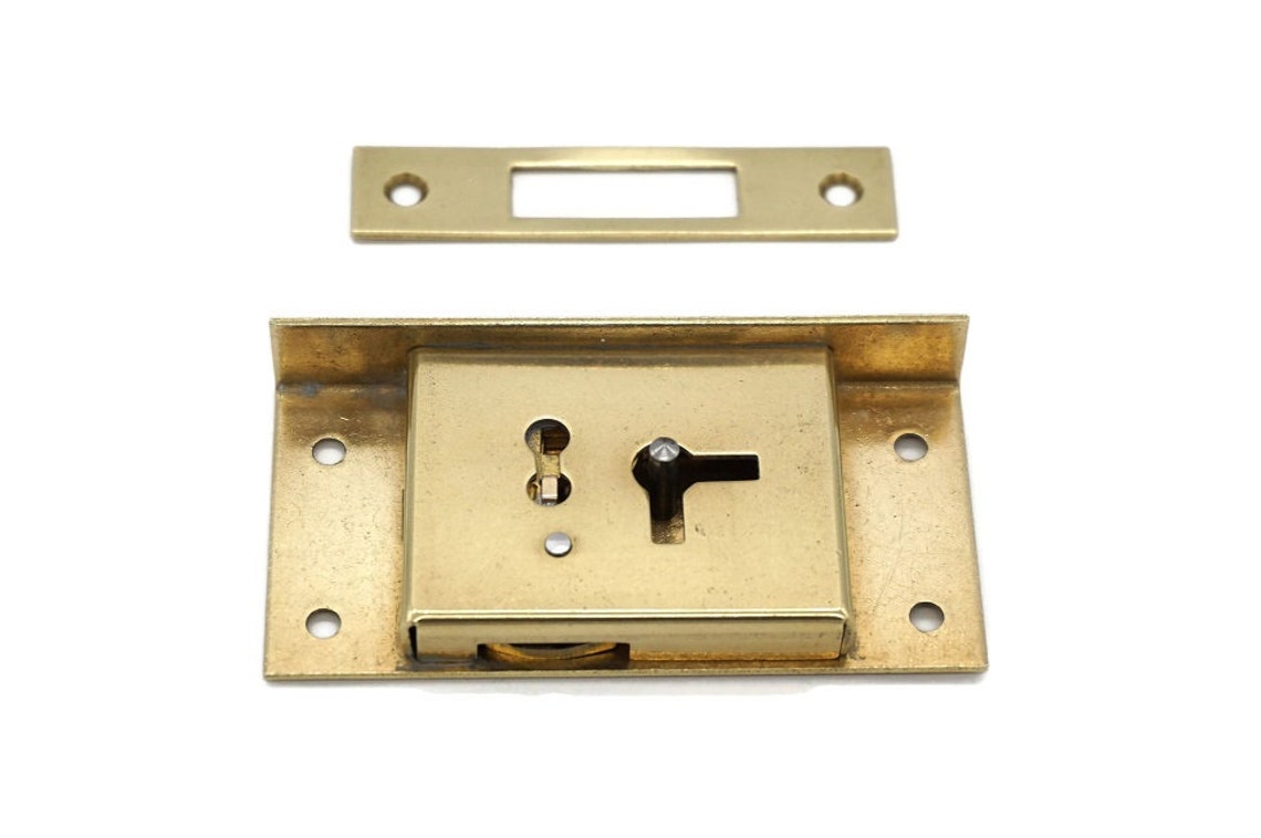HALF MORTISE Chest Lock Antique Half Mortise Furniture Etsy