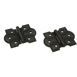 Butterfly Hinge Cabinet Furniture Hinge Antique Style Hinge Flush Mount Hinge Surface Mount Hinge Sold in Pairs  2 Hinges Oil Rubbed Bronze
