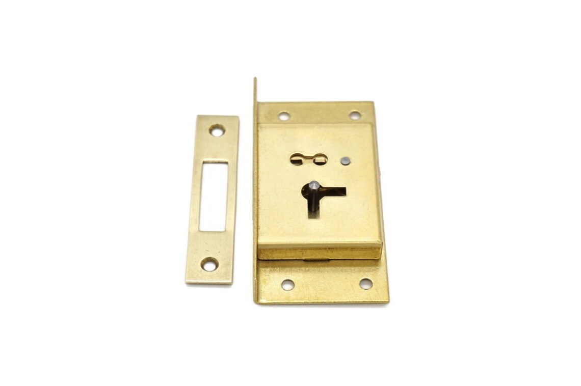 HALF MORTISE Chest Lock Antique Half Mortise Furniture Etsy