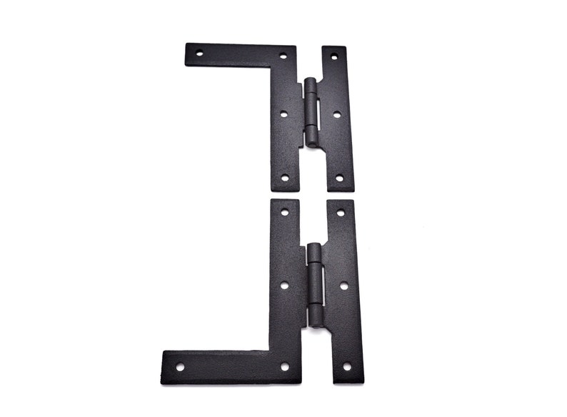 4 Hinge Black IRON HINGE HL Hinge Antique Style Iron Etsy