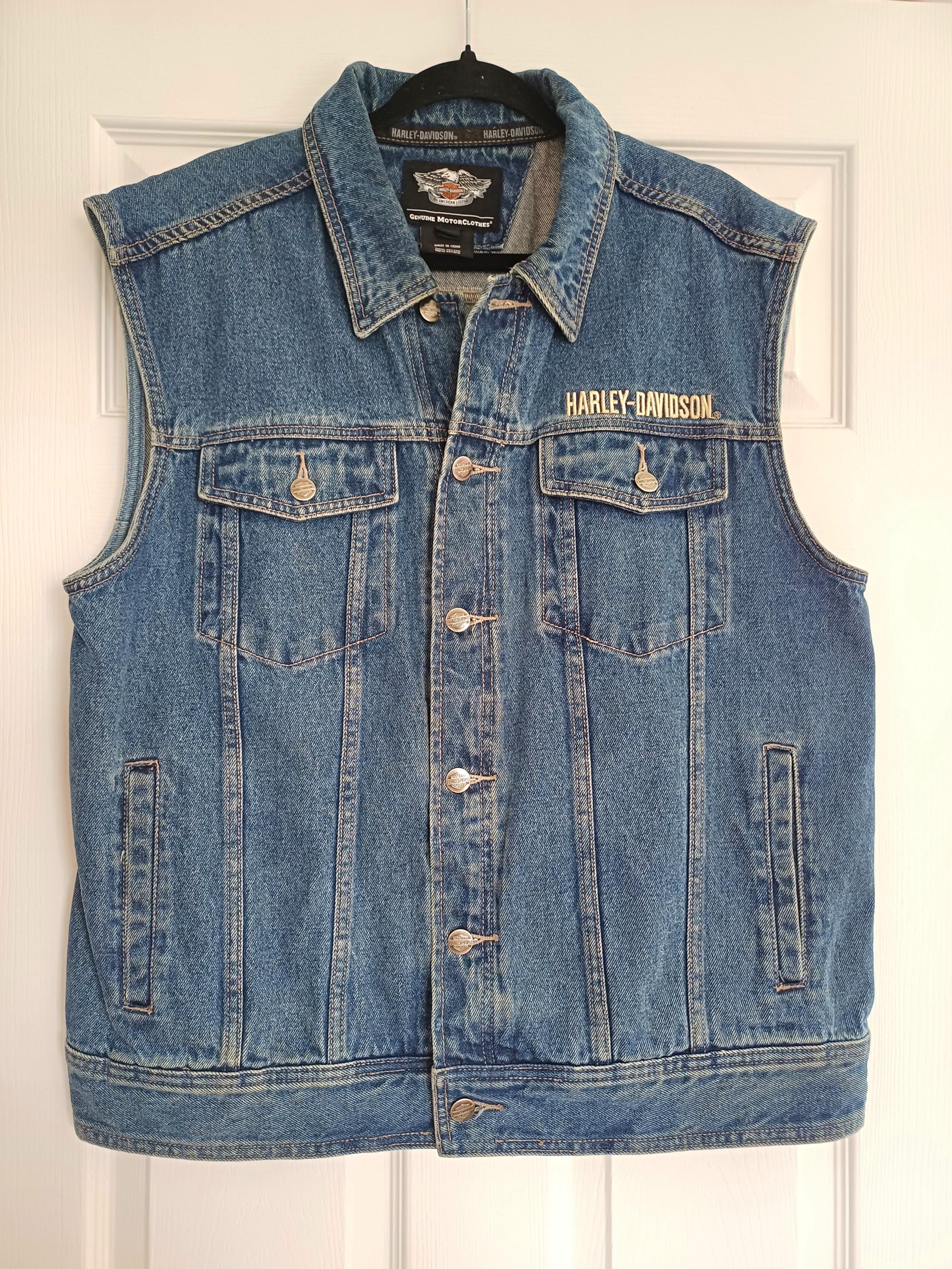 Harley-davidson Denim Vest - Men