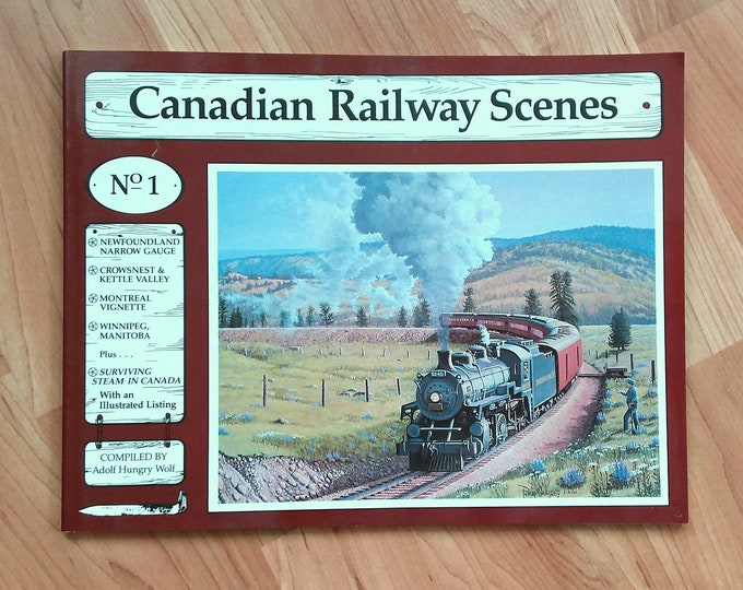 Vintage Train Books, Vintage Railroad Books, Train History Books, Train