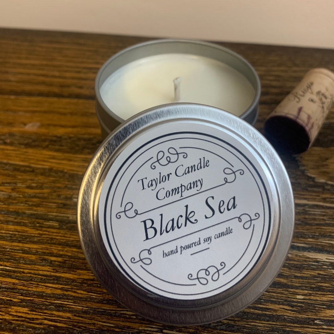 Black Sea Candle Soy Candles Various Sizes 12oz 8oz 4oz 3 Etsy