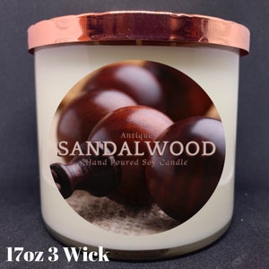 Sandalwood - Soy Candle