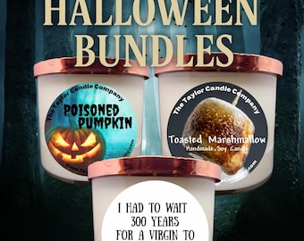 Halloween Candle Bundle – Pick 3 or 5 Fall Scents