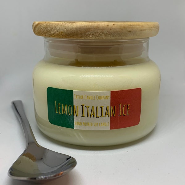 Lemon Italian Ice - Soy Candle