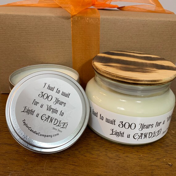 Soy Candle I Had to Wait 300 Years for a Virgin to Light a Etsy