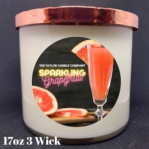 Sparkling Grapefruit - Soy Candle