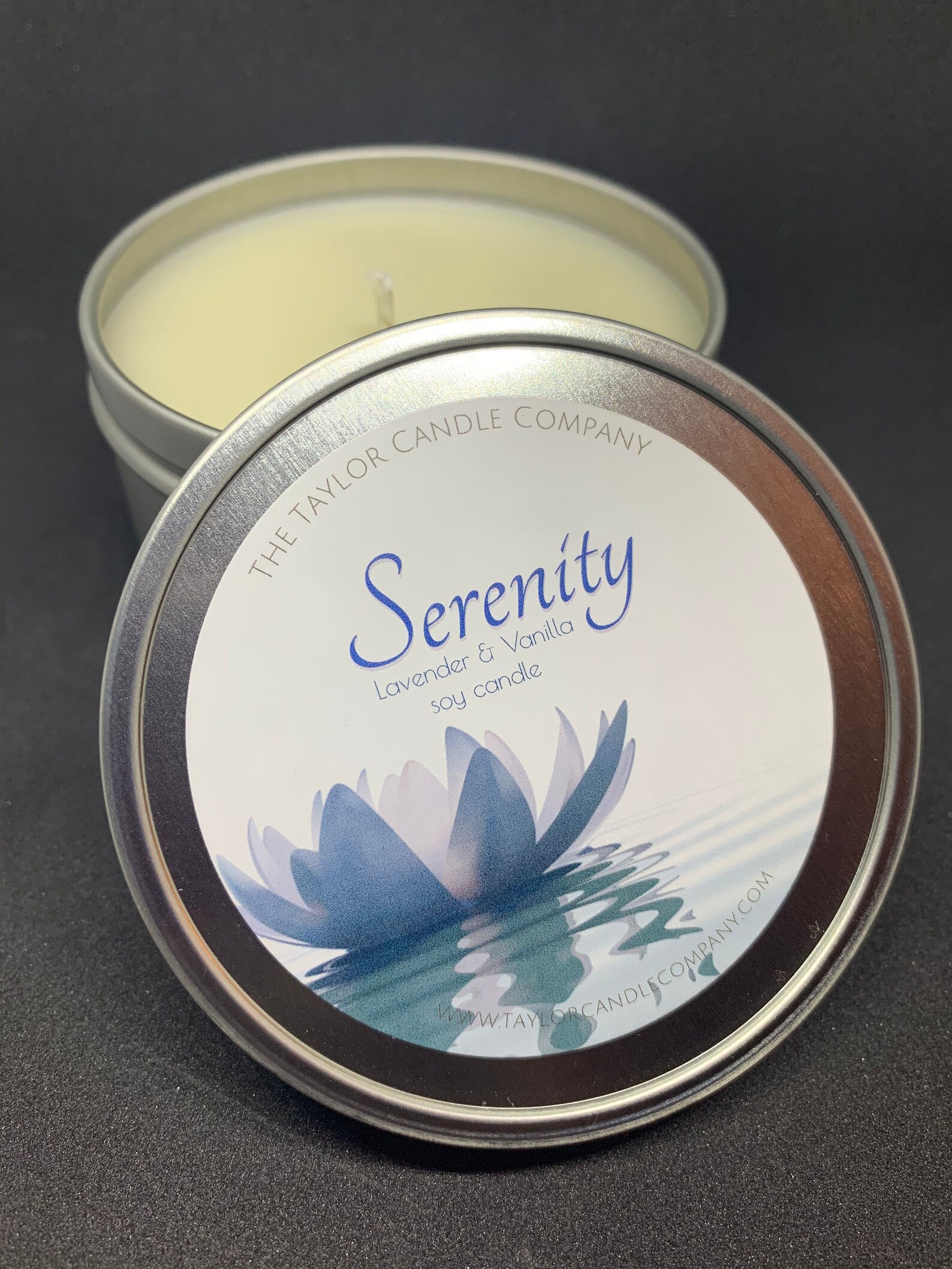 SERENITY Soy Candle Etsy