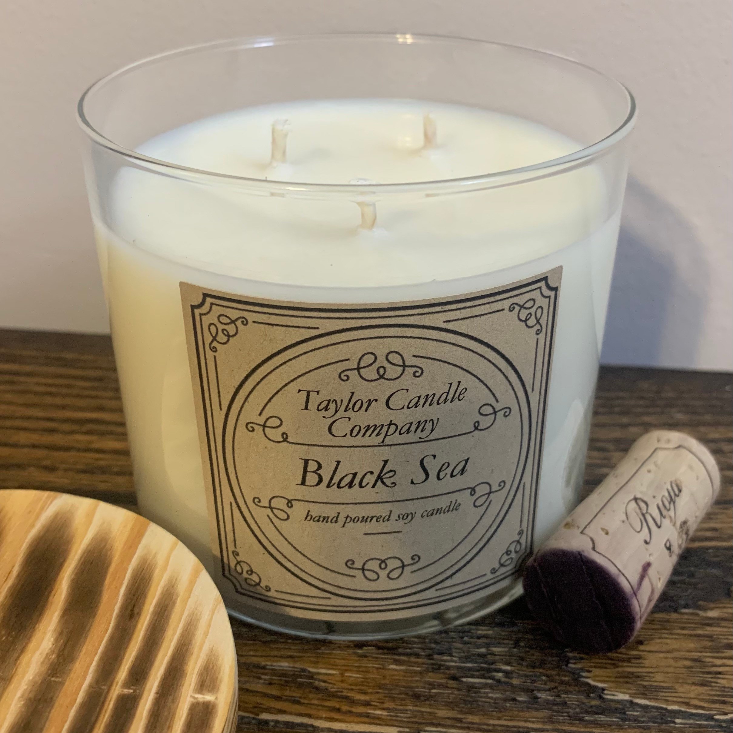 Black Sea Candle Soy Candles Various Sizes 12oz 8oz 4oz 3 Etsy