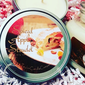 Spiced Apple Strudel - Soy Candle