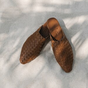 Woven Leather Shoes Etsy UK