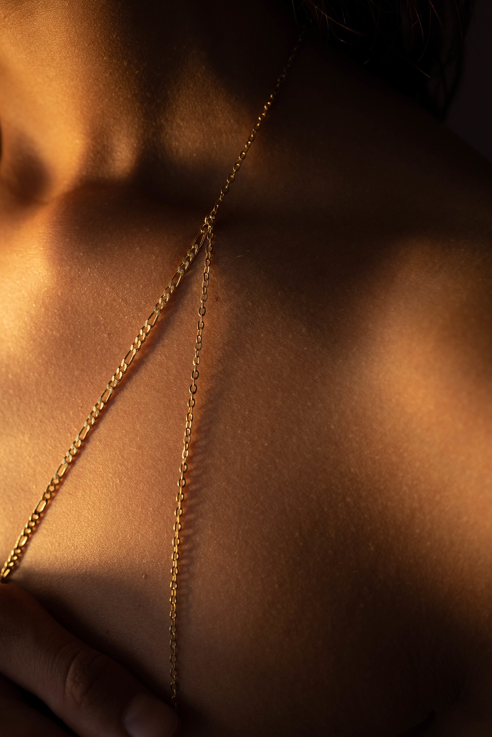 Fine Body Chain 24K Gold Body Jewelry Harness Bralette Etsy
