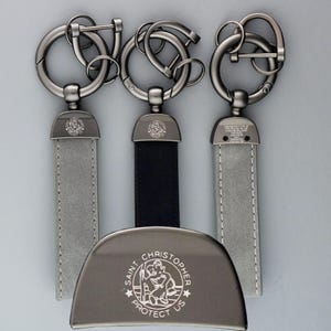 Saint Christopher Keyring with option to personalise