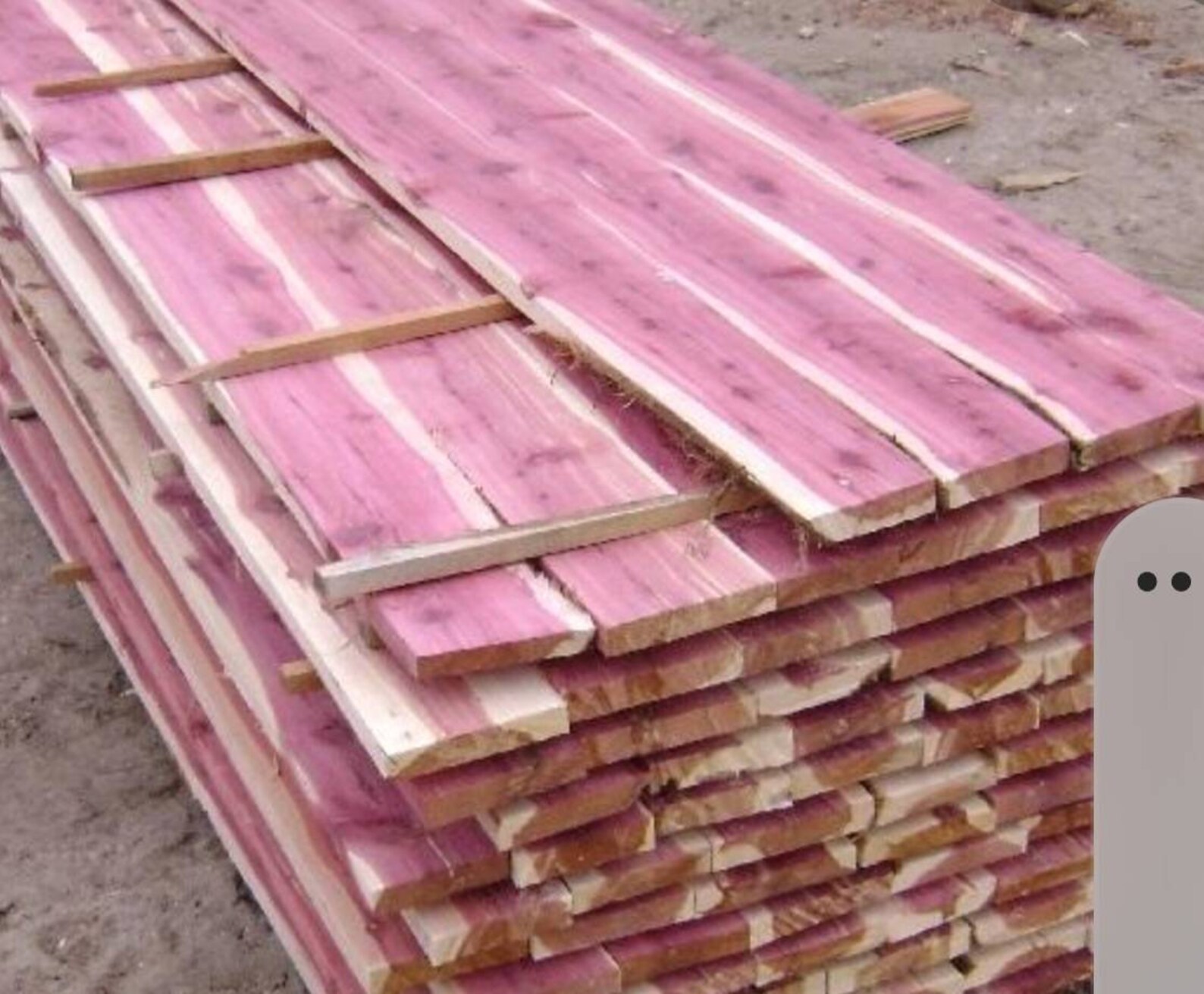 Eastern Red Cedar Boards 1 Grade Planed/squared Kiln Dried Etsy