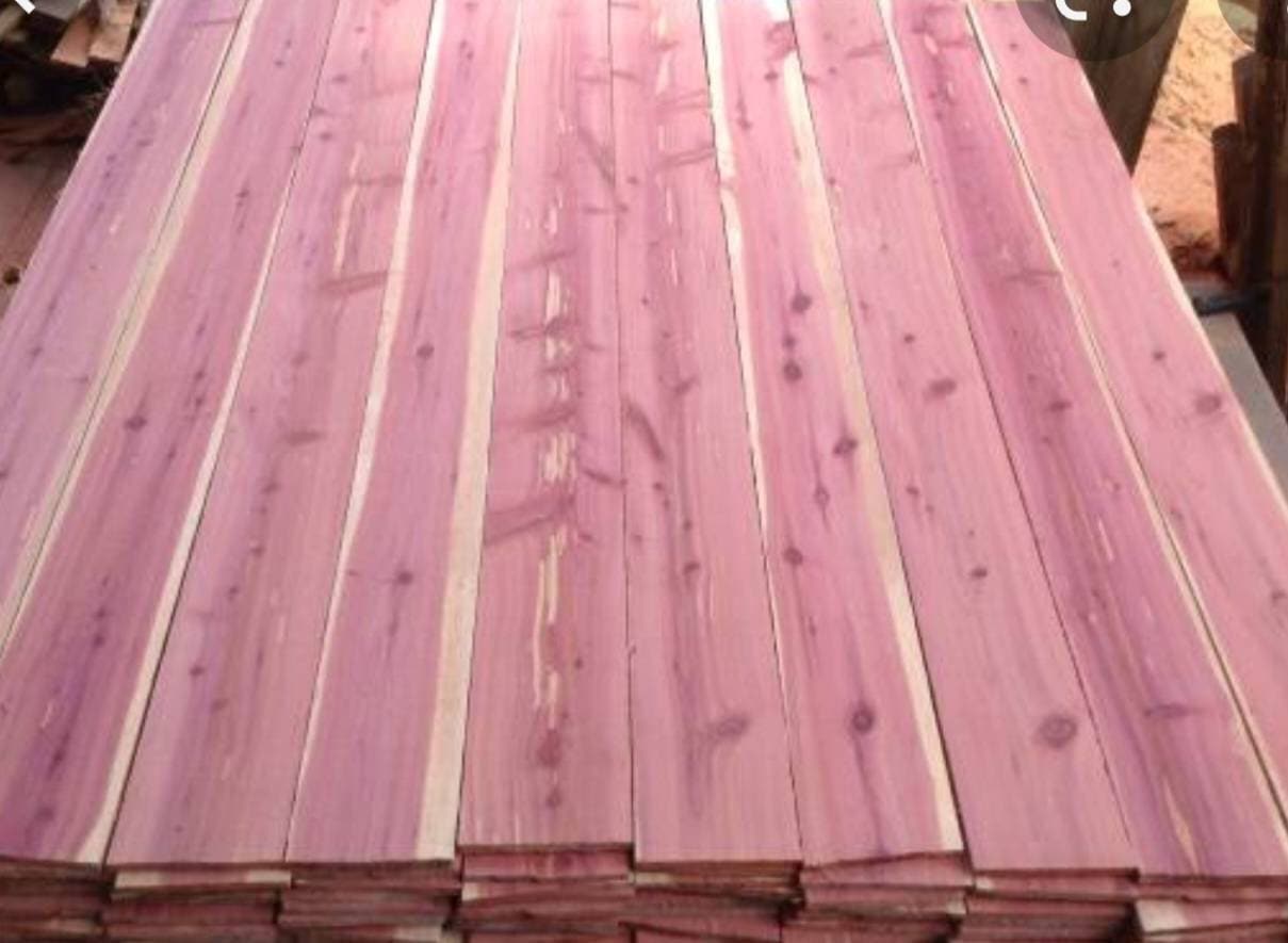 Eastern Red Cedar Boards 1 Grade Planed/squared Kiln Dried Etsy