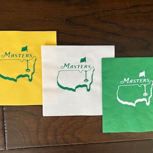 Golf Cocktail Napkins TAKING ORDERS FOR 2027