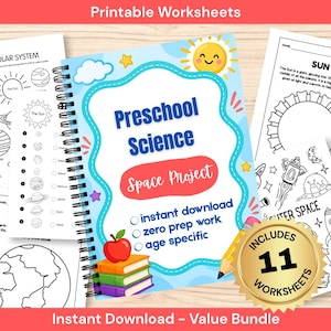 Solar System Cut and Paste Project | Planets in Order Printable Activity
