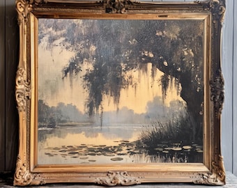 Weeping Willow Tree Print Cottagecore Wall Art for Entryway Decor Cottagecore Wall Art Print Spanish Moss Print Southern Decor