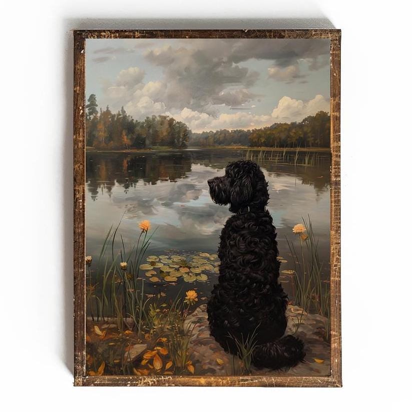 Heel leuk beeldje van een puppy, stenen hondje,hond