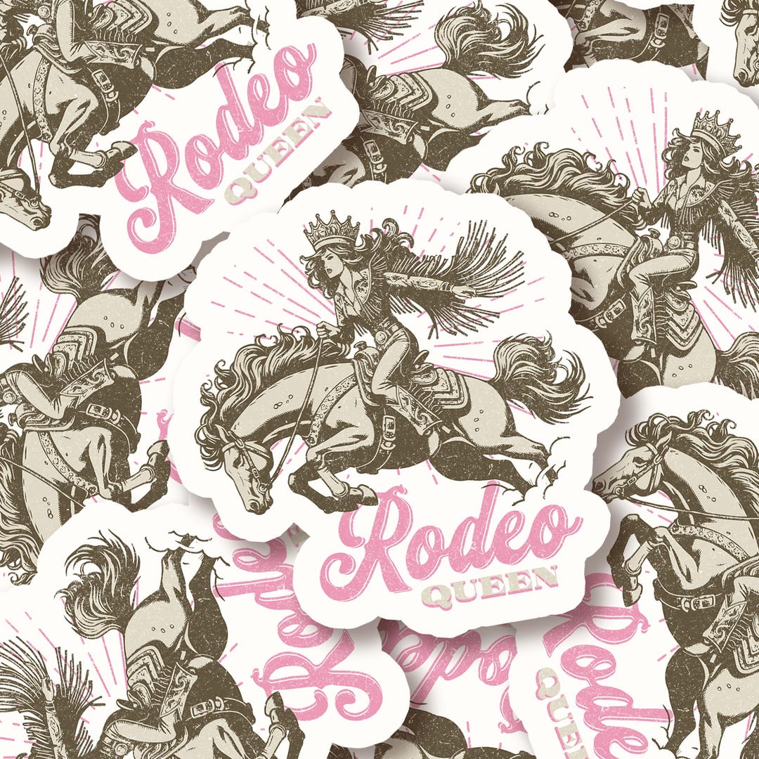 Bulk Stickers Rodeo Sticker Rodeo Queen Sticker for Rodeo Gift for ...