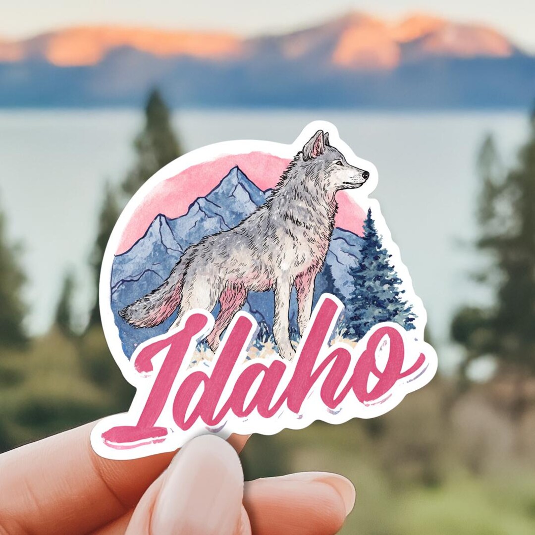 Bulk Stickers Idaho Sticker State Sticker Girly Idaho Sticker ...