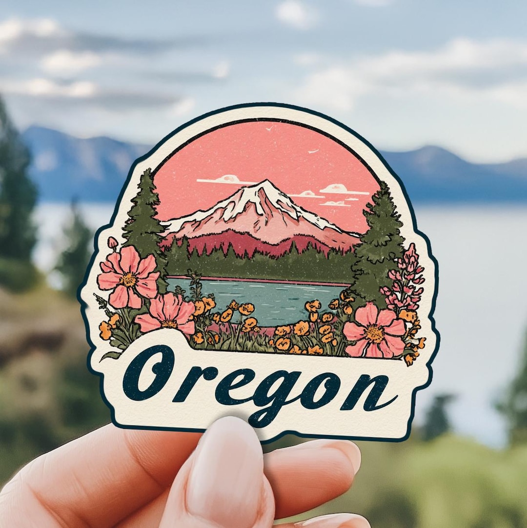 Sticker Bush Oregon BULK Oregon Sticker USA Sticker Travel Stickers Gift for Traveler Gift ...