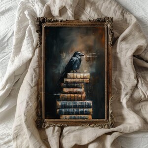 Raven Wall Art Edgar Allen Poe the Raven Printable Wall Art for Reading ...